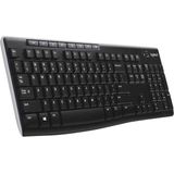 Logitech K270 RF Draadloos QWERTZ Tsjechisch Zwart toetsenbord