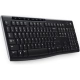 Logitech K270 RF Draadloos QWERTZ Tsjechisch Zwart toetsenbord