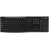 Logitech K270 RF Draadloos QWERTZ Tsjechisch Zwart toetsenbord