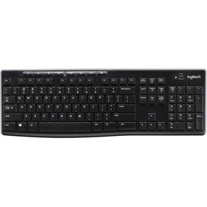 Logitech K270 RF Draadloos QWERTZ Tsjechisch Zwart toetsenbord