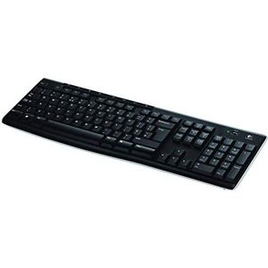 Logitech Wireless Keyboard K270 toetsenbord RF Draadloos QWERTY Brits Engels Zwart