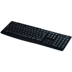 Logitech K270 Draadloos toetsenbord voor Windows, Engels QWERTY-toetsenbord, zwart