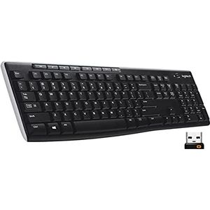 Logitech Wireless Keyboard K270 toetsenbord RF Draadloos QWERTY Spaans