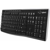 Wireless Keyboard Logitech French Black AZERTY