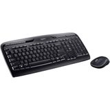 Logitech Wireless Combo MK330 toetsenbord Inclusief muis USB QWERTZ Duits Zwart