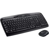 Logitech Wireless Combo MK330 toetsenbord USB QWERTY Engels Inclusief muis Zwart