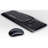 Logitech Wireless Combo MK330 toetsenbord USB QWERTY Engels Inclusief muis Zwart