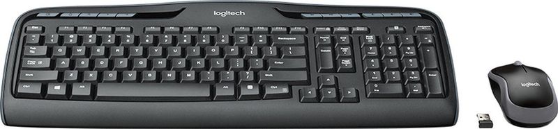 Logitech Wireless Combo MK330 toetsenbord USB QWERTY Engels Inclusief muis Zwart