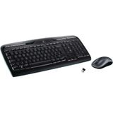 Logitech - Mk330 - Draadloos Toetsenbord En Muis - Zwart - Kunststof