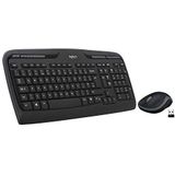 Logitech - Mk330 - Draadloos Toetsenbord En Muis - Zwart - Kunststof