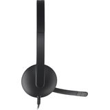 Logitech - H340 - Headset - Zwart - USB-A - Ruisonderdrukkende Microfoon
