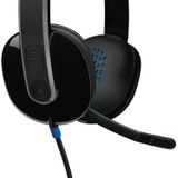 Logitech - H540 - USB-Headset - Zwart - Imitatieleer