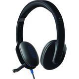Logitech - H540 - USB-Headset - Zwart - Imitatieleer