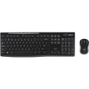 Logitech MK270 Combo Draadloos Toetsenbord en Muis Voor Window