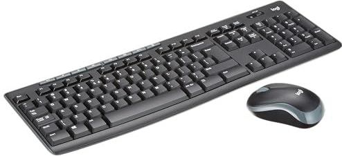 Logitech - Combo Mk270 - Draadloos Toetsenbord En Muis - Zwart - Duurzaam