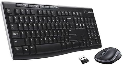 Logitech Mk270 Kabellose Tastatur Und Maus Englisch