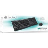 Logitech Wireless Combo MK270 toetsenbord Inclusief muis USB QWERTZ Duits Zwart