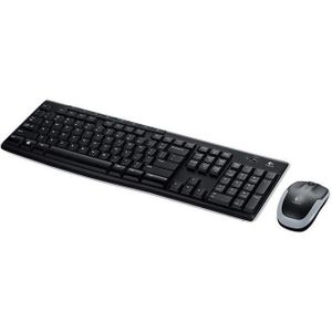 Logitech Wireless Combo MK270 toetsenbord Inclusief muis USB QWERTZ Duits Zwart