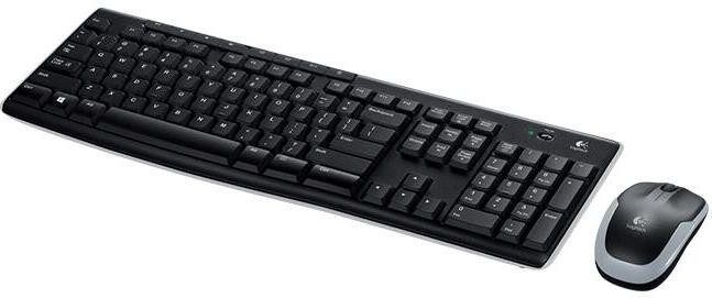 Logitech Wireless Combo MK270 toetsenbord Inclusief muis USB QWERTZ Duits Zwart
