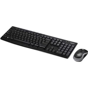 Logitech Wireless Combo MK270 toetsenbord Inclusief muis RF Draadloos QWERTZ Tsjechisch Zwart