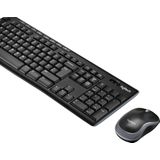 Logitech Wireless Combo MK270 toetsenbord Inclusief muis RF Draadloos QWERTY Scandinavisch Zwart
