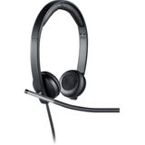 Logitech - H650E - USB Headset - Stereo - Corded - Zwart