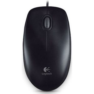 Logitech B100 Wired Office Mouse OEM [USB, Optical 800 DPI, 3 buttons, 1.8m, Black]