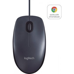 Logitech - B100 - Optische USB Muis - Zwart - Bedraad