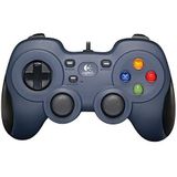 Logitech G F310 Gamepad, Gaming controller, console layout, 4 sWitch D-pad, 1.8meter kabel, PC/Steam/Windows/enroidTV - grijs/Zwart (Duitse verpakking)