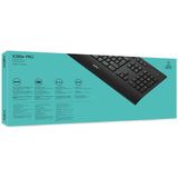 Logitech K280e - Toetsenbord - Zwart - AZERTY - Morsbestendig