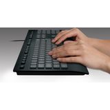 Logitech K280e - Toetsenbord - Zwart - AZERTY - Morsbestendig