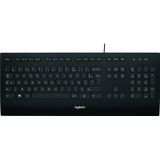 Logitech K280e - Toetsenbord - Zwart - AZERTY - Morsbestendig