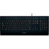 Logitech Keyboard K280e Bedraad Toetsenbord QWERTY ISO Noorse indeling Zwart