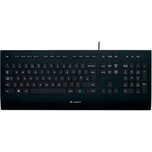 Logitech Keyboard K280e Bedraad Toetsenbord QWERTY ISO Noorse indeling Zwart