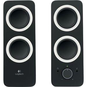 Logitech - Z200 - Multimedia Speakers - Zwart - 2.0-systeem met 10 watt piekvermogen