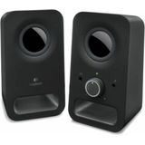 Logitech Z-150 kompakte Stereo-Lautsprecher, schwarz