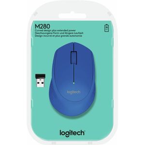 Logitech Mouse M280 Wireless Blauw