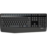 Logitech Wireless Combo MK345 toetsenbord Inclusief muis USB Frans Zwart