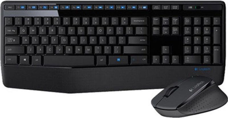 Logitech - Mk345 Draadloos Toetsenbord En Muis - Engels - Morsbestendig Ontwerp