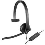 Logitech - H570e - Voip-koptelefoon - Zwart - USB - Ruisonderdrukking