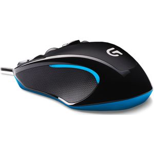 Logitech Gaming G300s Gaming-muis USB Optisch Zwart 9 Toetsen 2500 dpi Geïntegreerd profielgeheugen