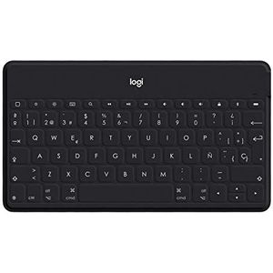 Logitech Keys-To-Go Draadloos toetsenbord, Spaans QWERTY-toetsenbord, zwart