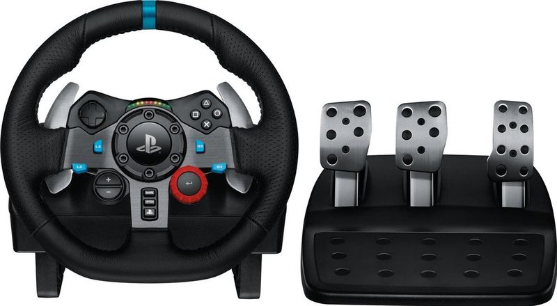 Logitech - G29 Driving Force - Stuurwiel En Pedalen - Zwart - Leer