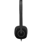 Logitech® Stereo Headset H151 - Zwart