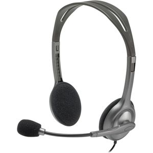 Logitech - H111 - Stereo Headset - Zwart - Noise Cancelling Microfoon