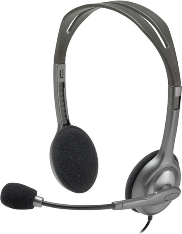 Logitech - H111 - Stereo Headset - Zwart - Noise Cancelling Microfoon