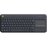 Logitech K350 Plus - Draadloos Toetsenbord - RF - QWERTZ - Duits - Zwart