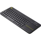 Logitech - K400 Plus - Draadloos Toetsenbord - Touch - Zwart