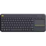Wireless Keyboard Logitech 920-007137 Black Spanish