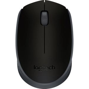 Logitech M171 - Draadloze Muis - Geschikt voor PC/Mac - Inclusief USB Mini Receiver - Zwart